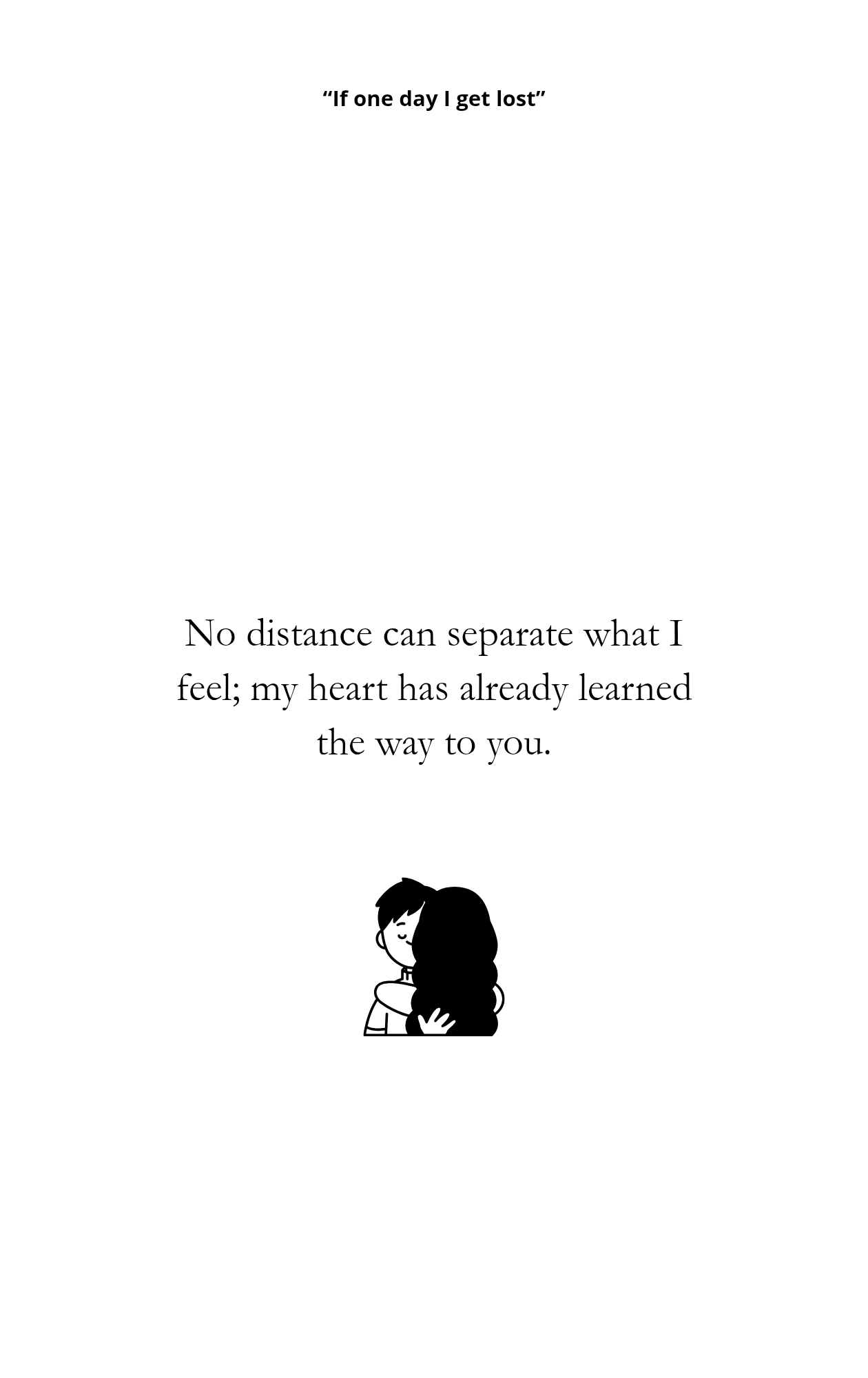 I Will Never Stop Telling You