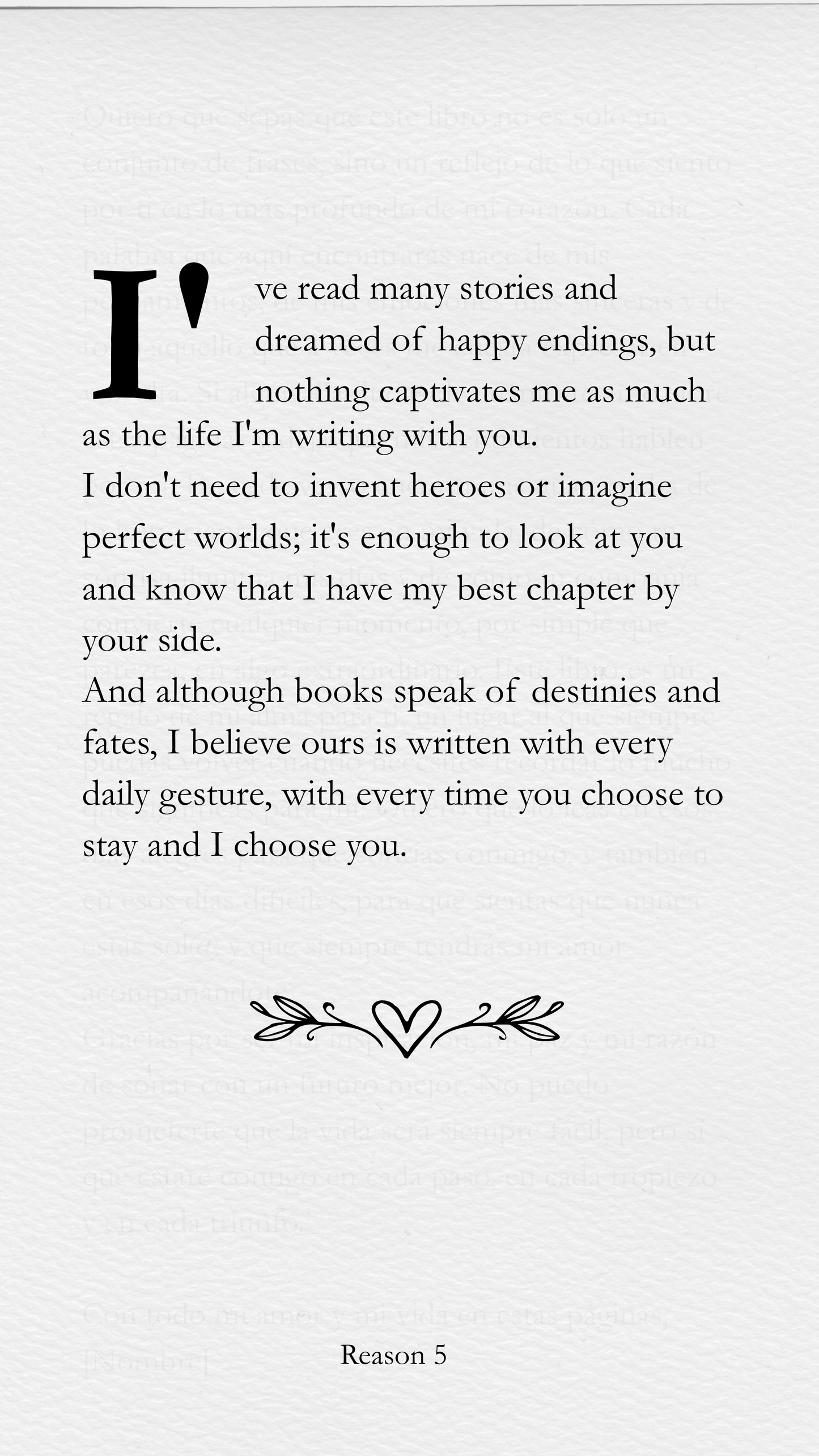 100 Reasons to Love You [Premium Book]