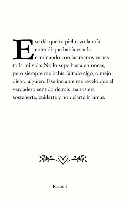 100 Razones para Amarte [Premium Book]