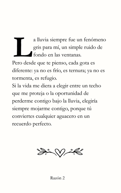 100 Razones para Amarte [Premium Book]