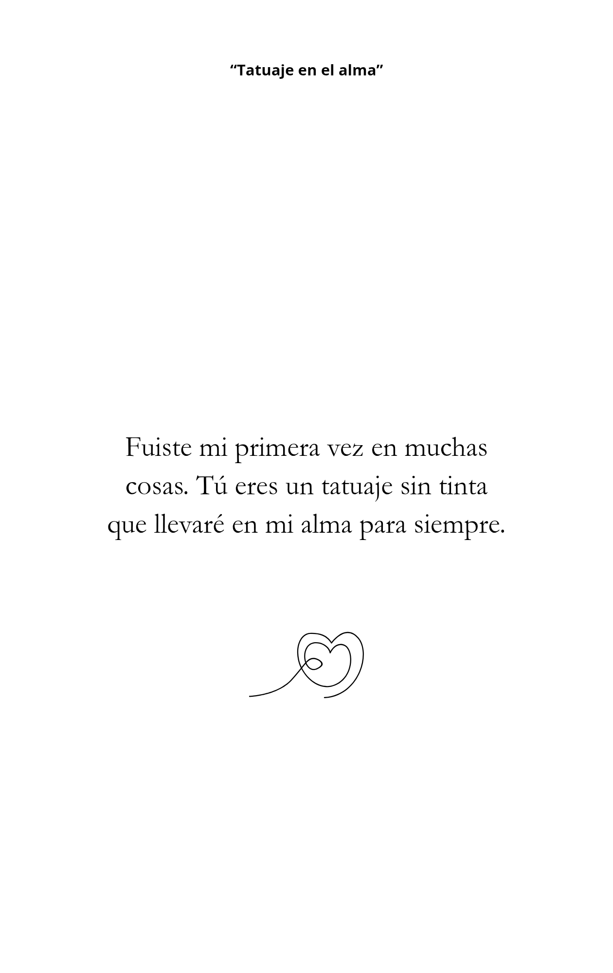 Nunca dejaré de Decirte