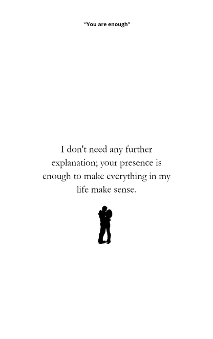 I Will Never Stop Telling You