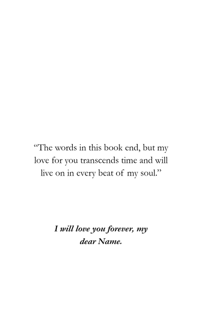 I Will Never Stop Telling You