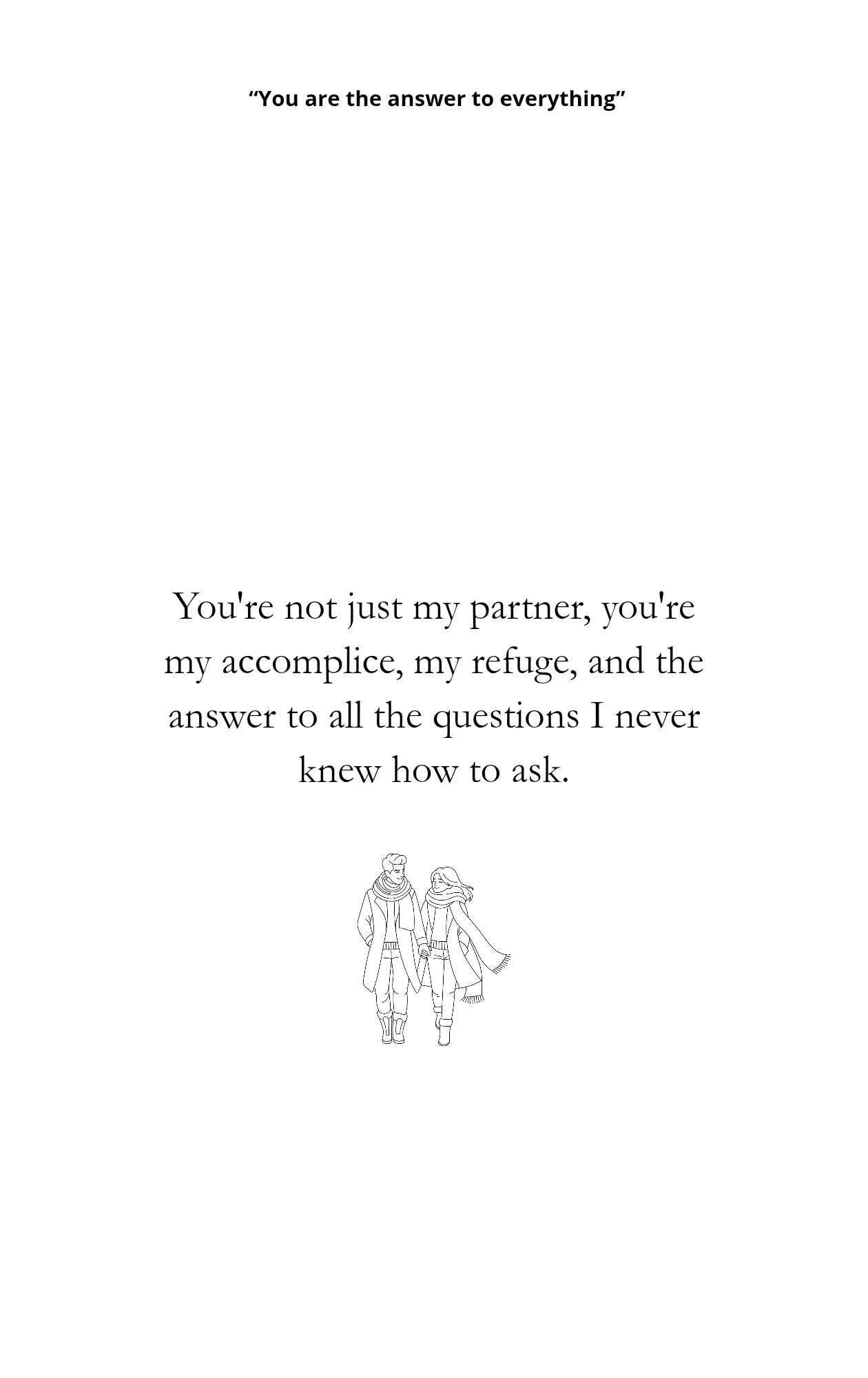 I Will Never Stop Telling You